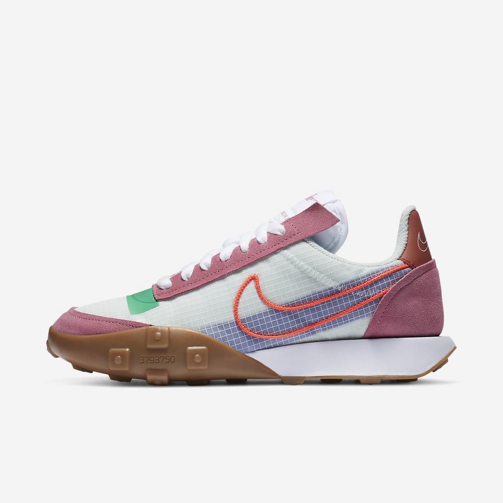 Sneakers Nike Waffle Racer 2X Multicolore 0649-182 Desert Berry/Light Silver/White/Bright Crimson Femme | PEK-60398026